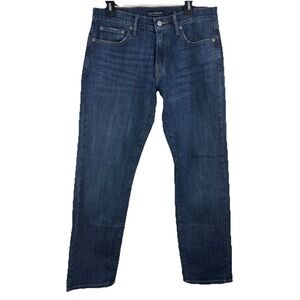 LUCKY BRAND 221 Mens Original Straight Blue Denim JEANS -‎ 32W 30L